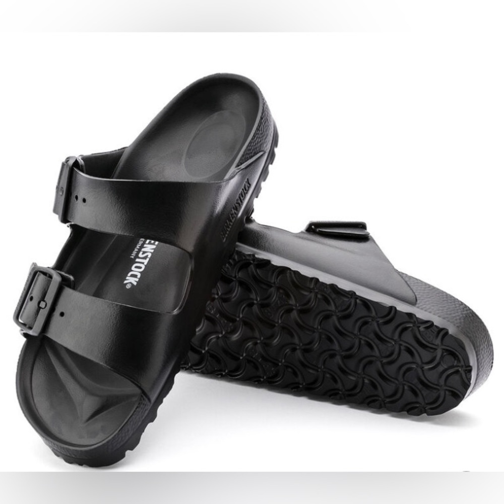 NWOT Birkenstock Arizona Essentials black EVA sandals